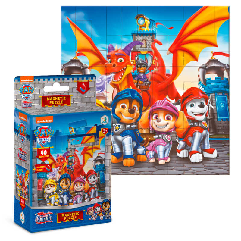 гр Магнітний пазл "Лицарі" 200651 на 40 елементів (28) "DoDo"