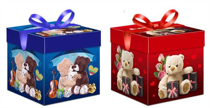 Коробка подарункова C 75684 (300) 2 види