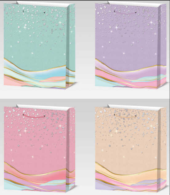 Пакет подарунковий C 75723 (360) 4 види, ВИДАЄТЬСЯ ТІЛЬКИ МІКС ВИДІВ