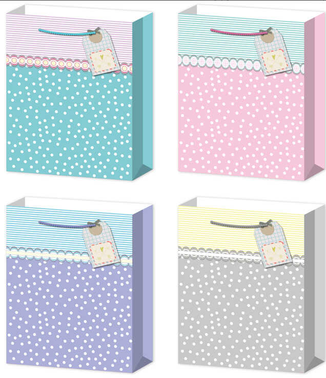 Пакет подарунковий C 75726 (720) 4 види, ВИДАЄТЬСЯ ТІЛЬКИ МІКС ВИДІВ