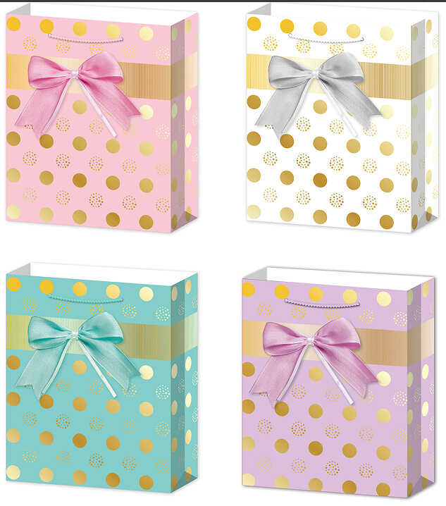 Пакет подарунковий C 75730 (480) 4 види, ВИДАЄТЬСЯ ТІЛЬКИ МІКС ВИДІВ