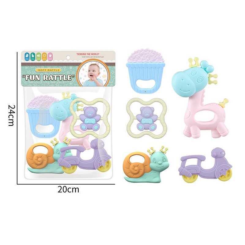 Набір брязкалець JHD 235 (144/2) 5 штук в пакеті