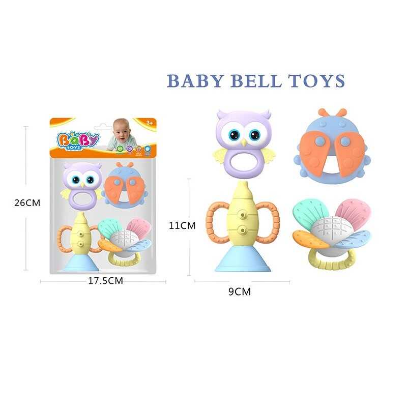 Набір брязкалець 508-107 (180/2) 4 штуки в пакеті