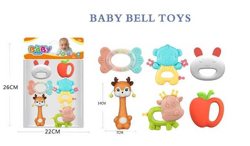 Набір брязкалець 508-151 (120/2) 6 штук в пакеті