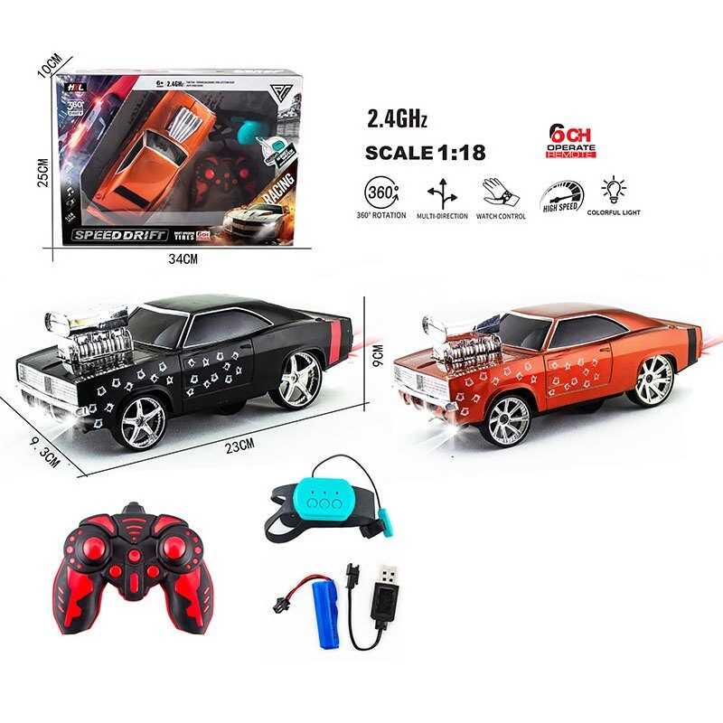 Машина на радіокеруванні 12065-4 (36/2) 2 кольори, в коробці, ВИДАЄЬБСЯ МІКС 