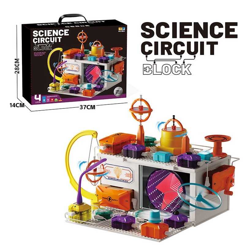 Електронний конструктор D 4001 (18/2) в коробці