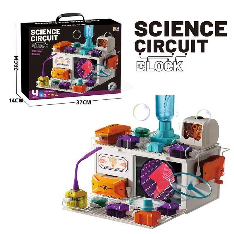 Електронний конструктор D 4004 (18/2) в коробці