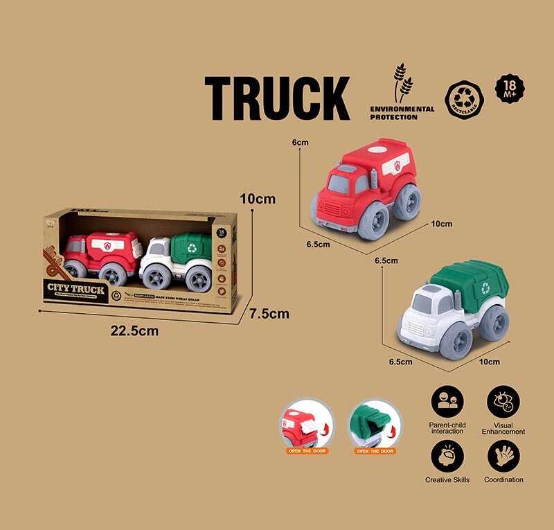 Набір машин 912-6 (120/2) 2 штуки в коробці