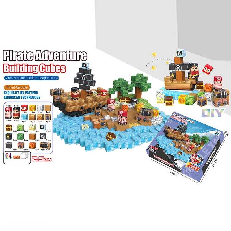 Магнітний конструктор FD 1688 A18 (36) в коробці