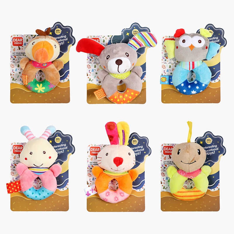 Брязкальце 688 M-33 /34/35/36/37 (144) текстильне, на листі