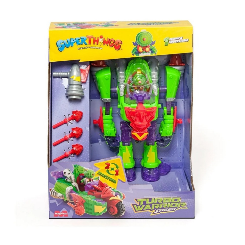 Ігровий набір Супербот Трансформер Швидкість SUPERTHINGS PSTSP116IN100..3