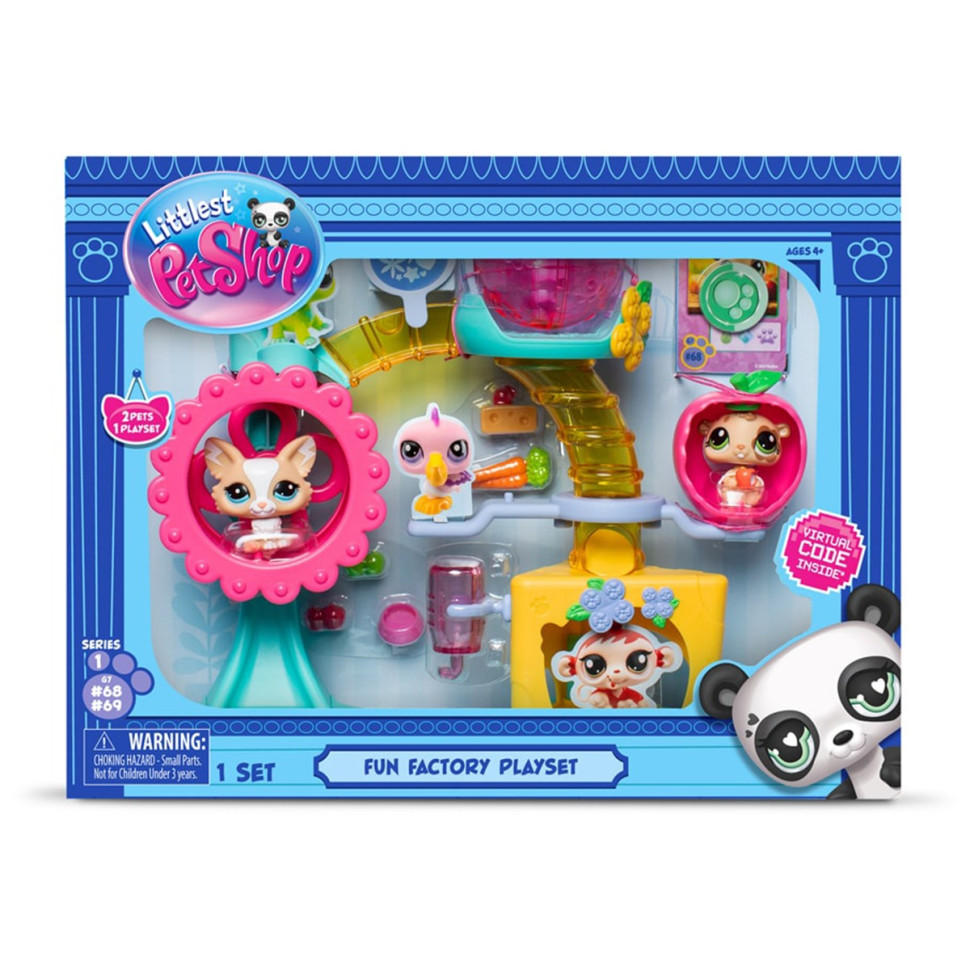 Ігровий набір "Фабрика Розваг" Littlest Pet Shop 00519 аксесуари та 2 фігурки, фабрика..3