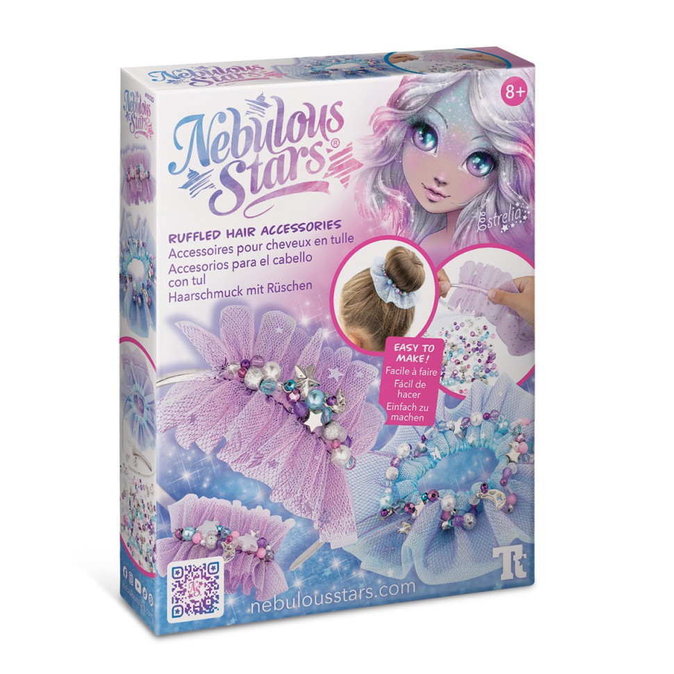 Набір для створення прикрас для волосся "Космічні хвилі" Nebulous Stars 11022..3