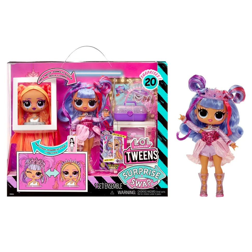 Ігровий набір із лялькою Бейлі Бренс L.O.L. Surprise! 591757 серії "Surprise Swap" з аксесуарами..3