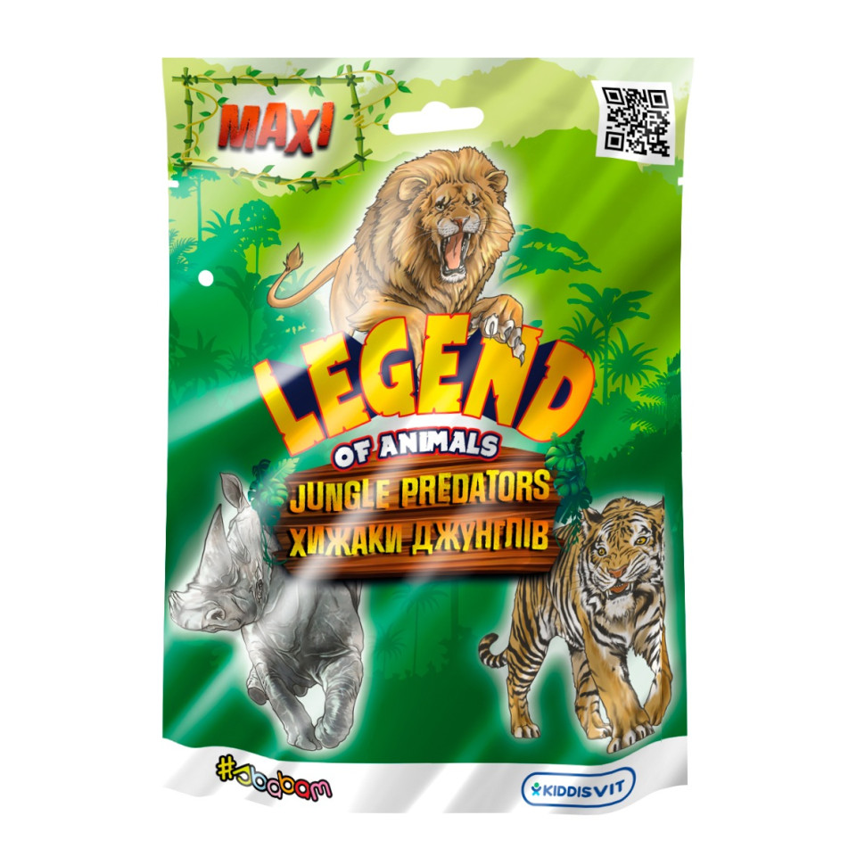 Стретч-іграшка "Хижаки джунглів" #sbabam 30/CN23 у вигляді тварини..3