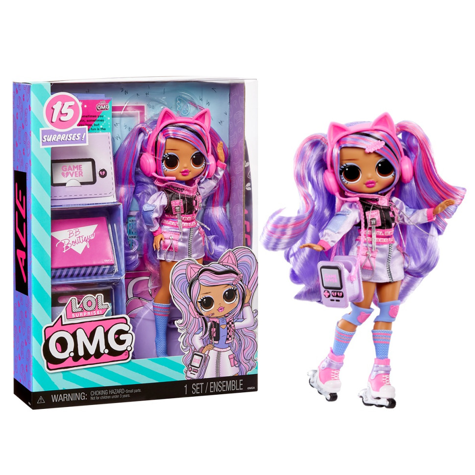 Дитяча ігрова лялька серії "O.M.G. S8 - Роллер Ейс" L.O.L. Surprise! 510383 з аксесуарами..3