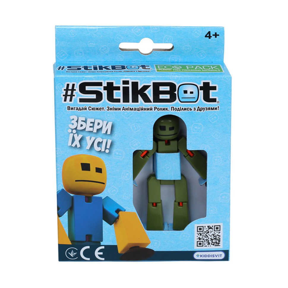 Фігурка для анімаційної творчості StikBot TST616-23UAKDM мілітарі..3