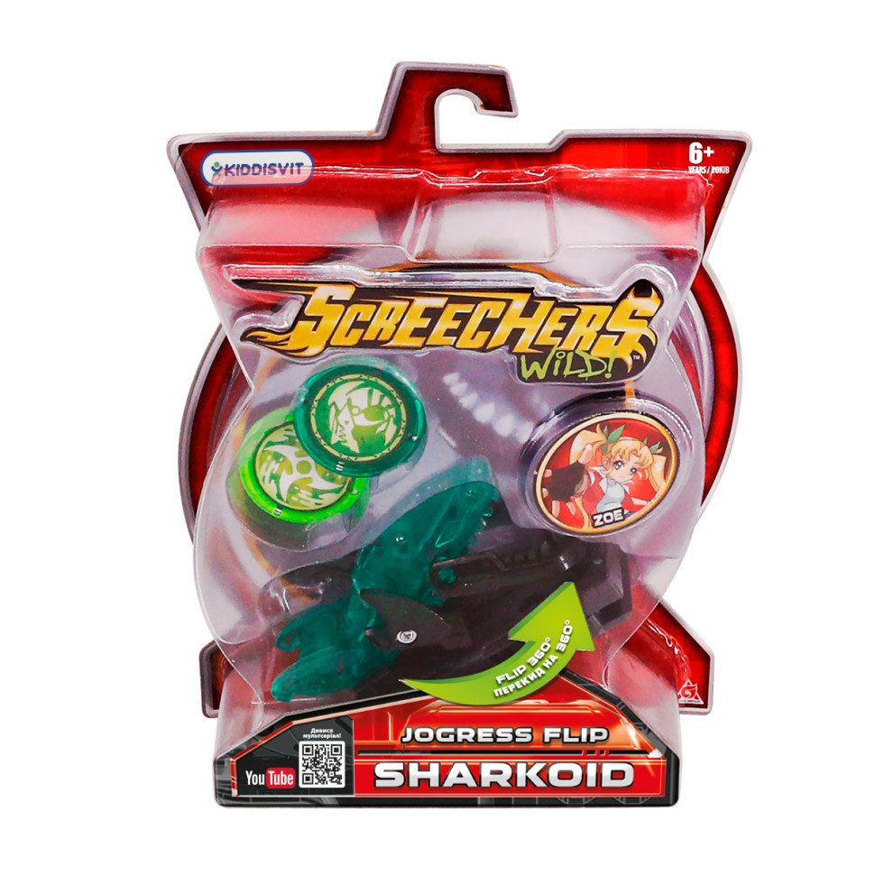 Машинка-трансформер Шаркоїд Screechers Wild! EU684204..3