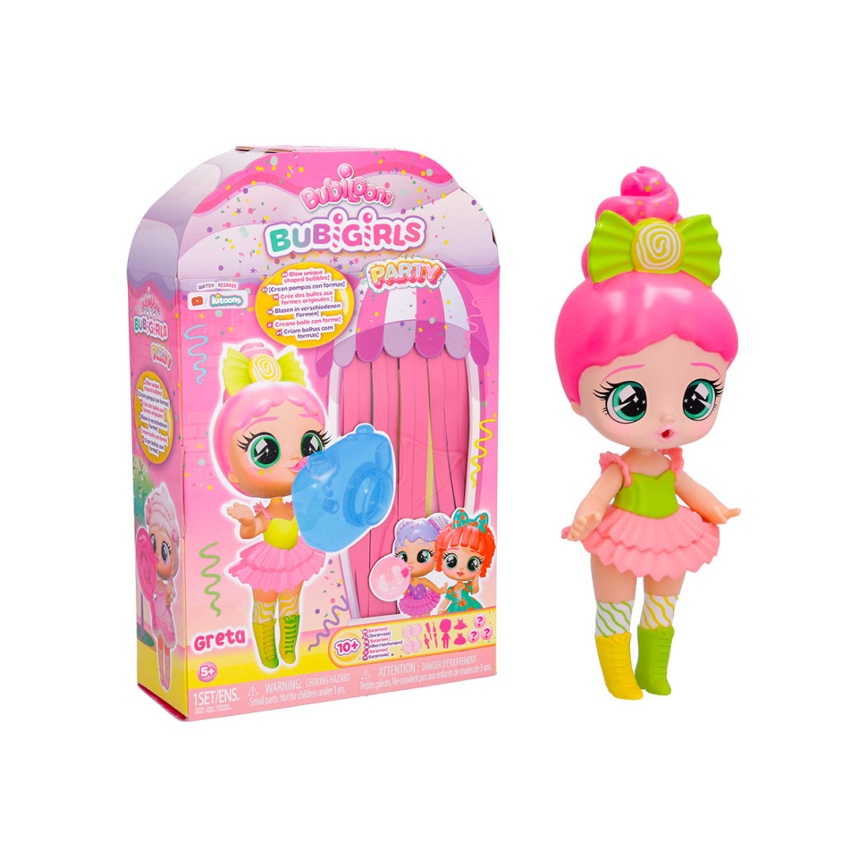 Ігровий набір з лялькою Малятко Бабі Грета Bubiloons 906174IM в асортименті..3