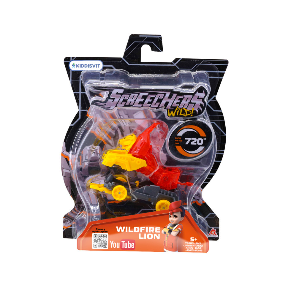 Машинка-трансформер Вайлдфаєр Лаєн Screechers Wild! EU685004..3