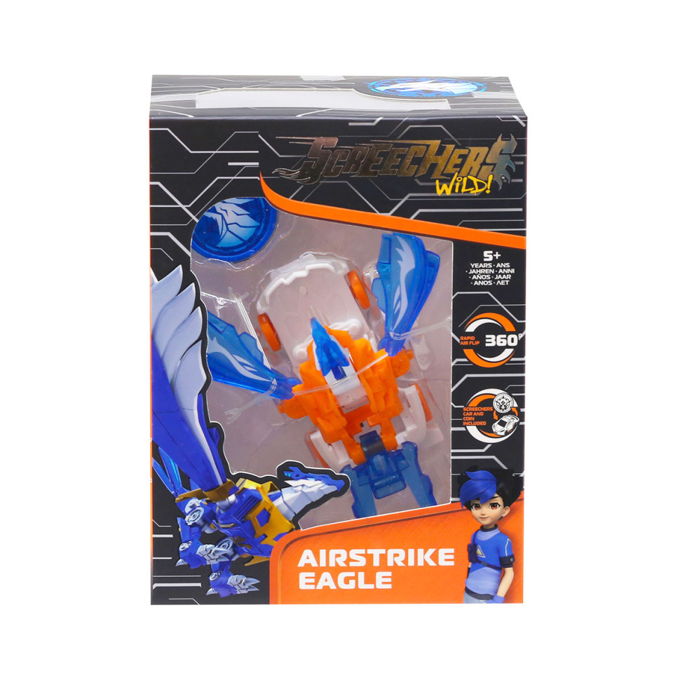 Машинка-трансформер Еірстрайк Голок Screechers Wild! EU685101..3
