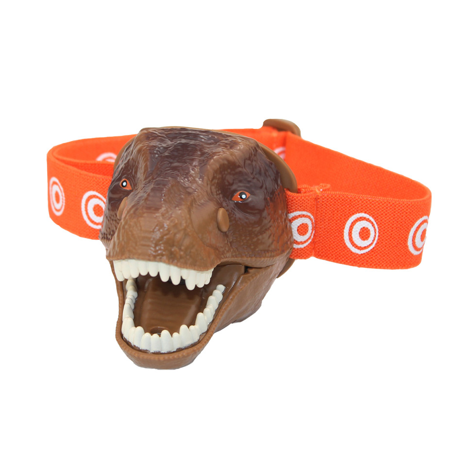 Дитячий налобний ліхтарик Небезпечний Ті-Рекс Brainstorm Toys E2065 зі світлом та звуком..3