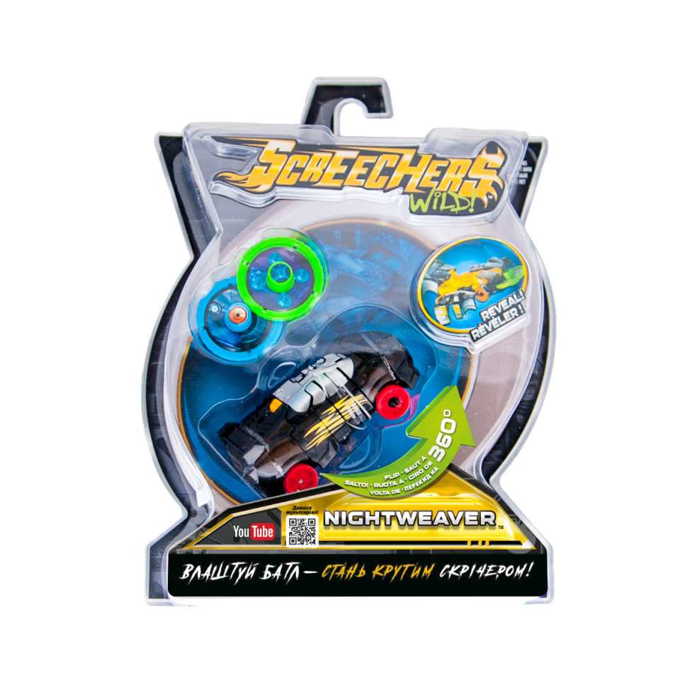 Машинка-трансформер Найтвівер Screechers Wild! EU683114..3