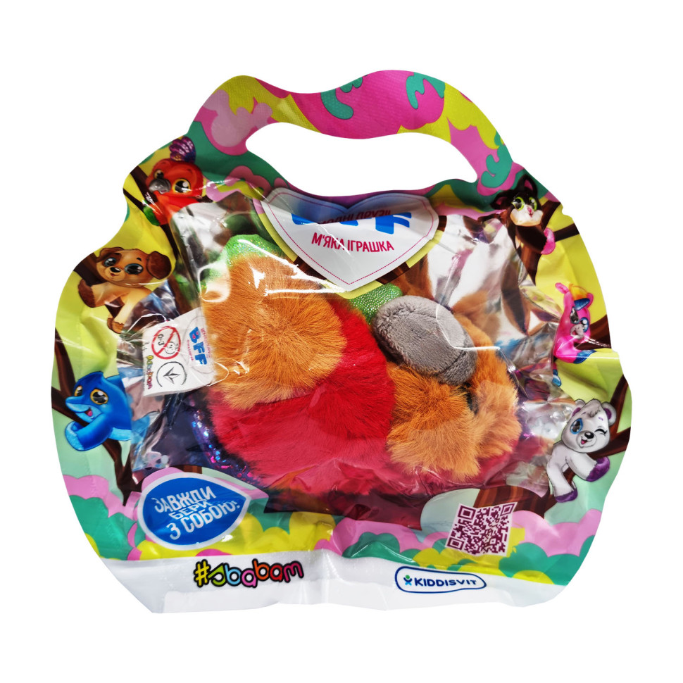 М'яка колекційна іграшка #sbabam 137/CN21-1 Мої модні друзі Папуга Коко..3