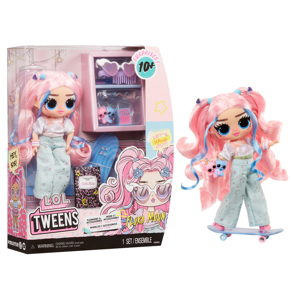 Ігровий набір із лялькою "Флора Мун" L.O.L. Surprise! 591665 серії "Tweens Core" з аксесуарами..3