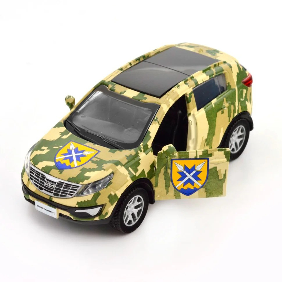 Автомодель серії «Шеврони Героїв» Kia Sportage R «56 ОМПБр» TechnoDrive 250362M..3