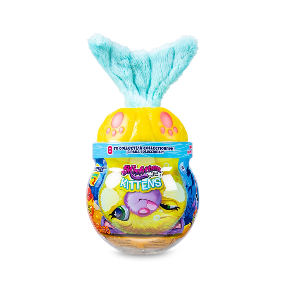 Дитяча м’яка іграшка "Кошеня в акваріумі" Misfittens 03945(W2) в ассортименті ..3