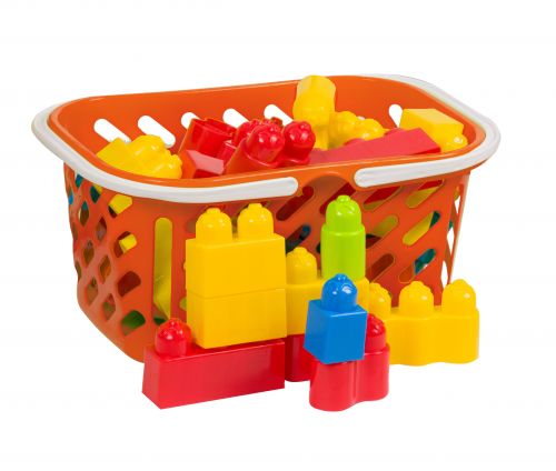 Конструктор на 34 деталі в кошику червоний