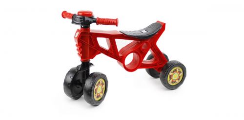 Мотоцикл пластиковий "біговел-2" (червоний)