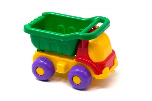 Машинка-вантажівка Бджілка зелений