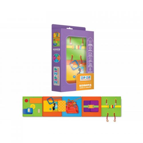 Гра із застібками "Бізіборд: Бери з собою" (укр)