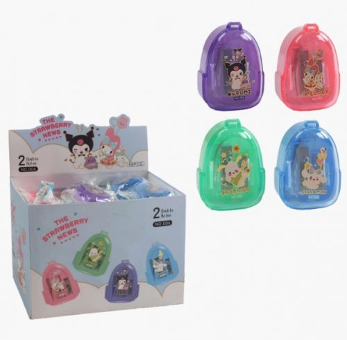 Точилка з контейнером "Sanrio", мікс видів