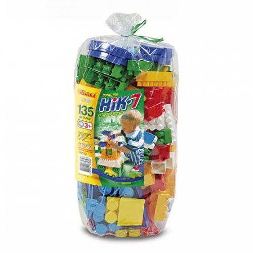 Конструктор "НИК-7" (135 деталей)