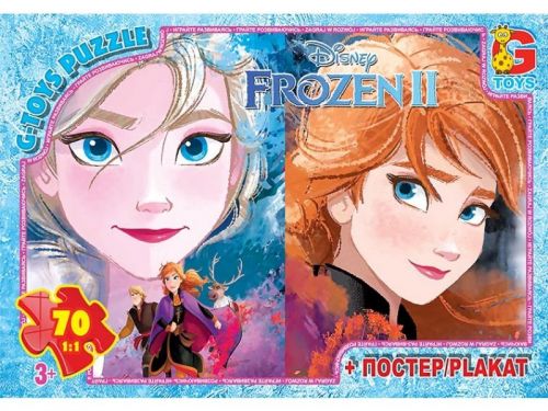 Пазли "Холодне серце", 70 ел