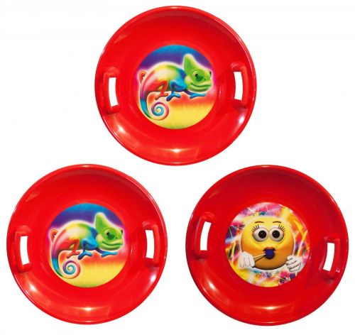 Санки-Льодянка SNOW PLATE (червоний) 60см