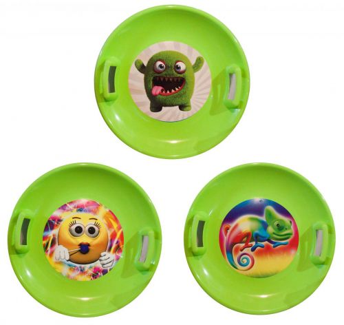 Санки-Льодянка SNOW PLATE (салатовий) 60см