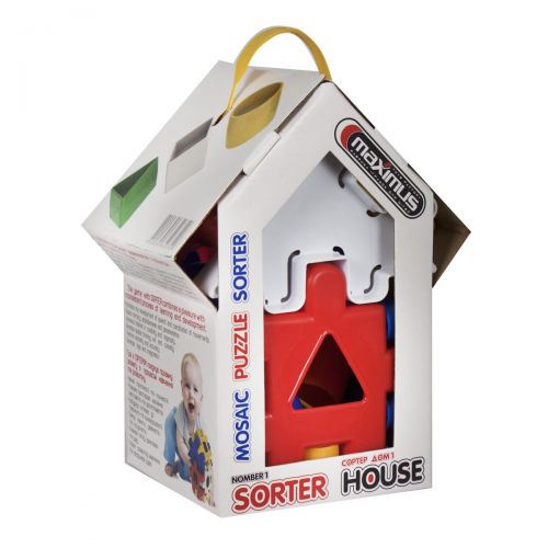 Сортер "Будинок для принцеси" (червоний)