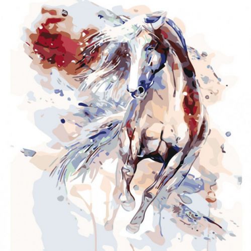 Картина за номерами "Біг" укр