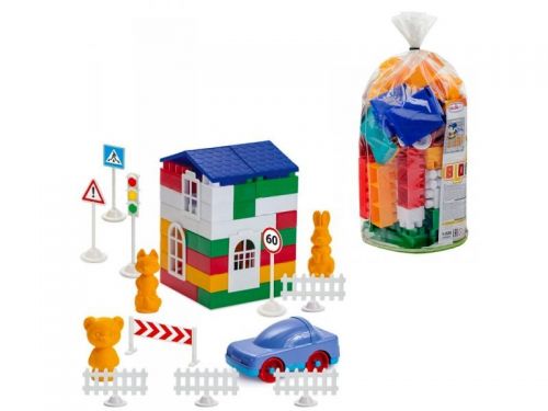 Конструктор "Лідер" №2, 80 деталей