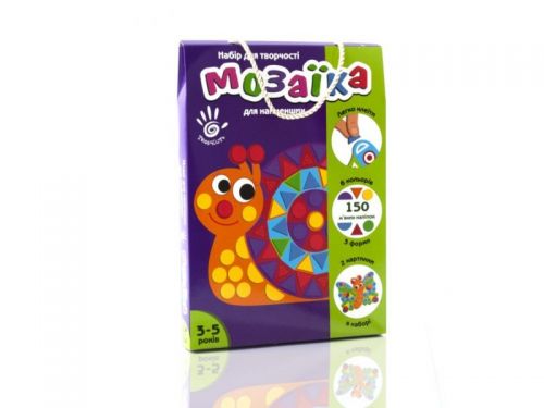 Набір для творчості "Мозаїка. Равлик"