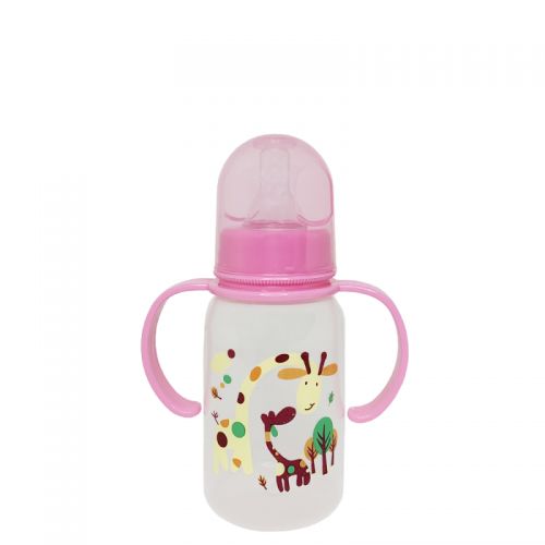 Пляшка для годування, 150 мл, рожевий