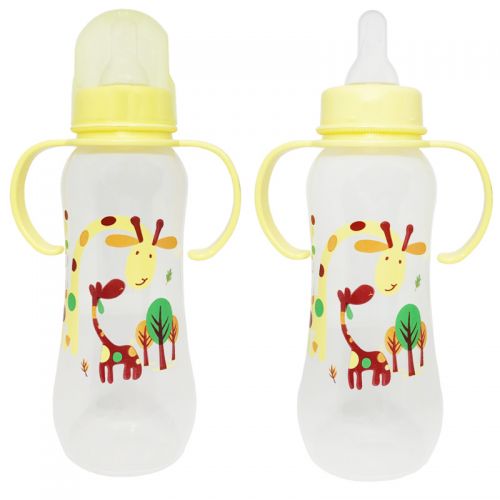 Пляшка пластикова, 250 мл, жовтий