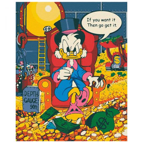 Картина за номерами "Мотивуючий Макдак"