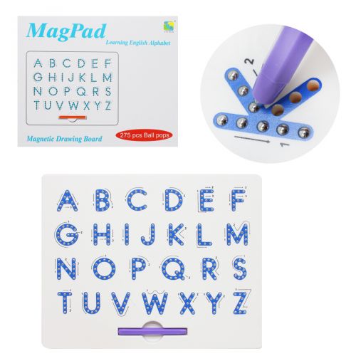 Навчальна дощечка "Алфавіт", синя