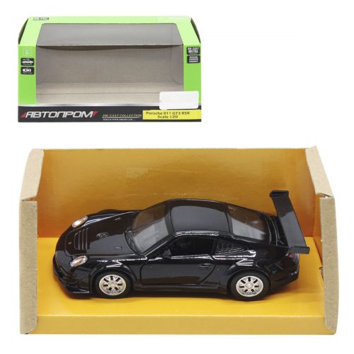 Машина металева "Porsche 911 GT3 RSR" із серії "Автопром" (чорна)