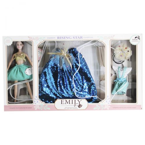 Ігровий набір "Emily: Рюкзачок + лялька"